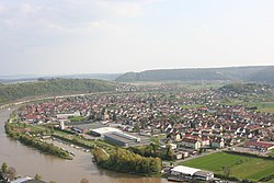 Skyline of Haßmersheim