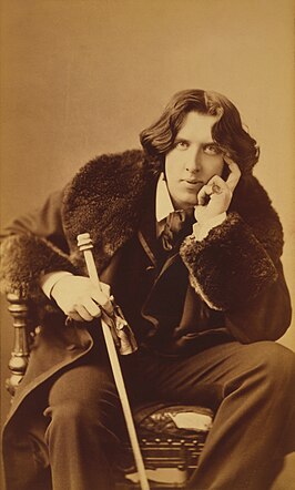 Foto van Oscar Wilde uit 1882 door Napoleon Sarony.