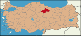 Localisation de Tokat (province)