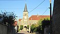 Blick auf die Kirche Saint-Martin