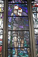 St Christopher in All Saints, Sproughton. Image shown courtesy Wisbey.