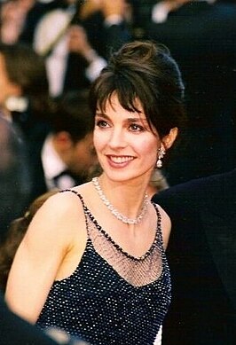 Parillaud op het Filmfestival van Cannes in 1998