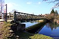 Bailey bridge from Port Meadow to Fiddler's Island