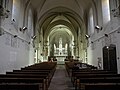 La nef de l'église Saint-Énogat.