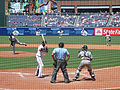 Mark Hendrickson and Yunel Escobar