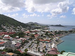 Panorama van Marigot