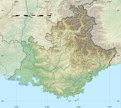 Malvan (river) is located in Provence-Alpes-Côte d'Azur