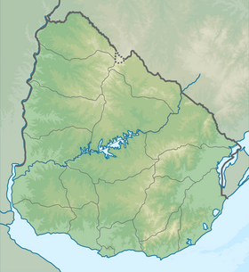 voir sur la carte d’Uruguay