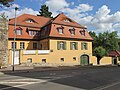 Wohnhaus mit Garten und Gedenktafel für Käthe Kollwitz