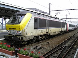 NMBS 1356 op 25 mei 2006 in Oostende