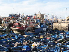 Halászhajók, Essaouira