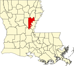 Koartn vo Catahoula Parish innahoib vo Louisiana