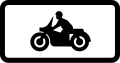 Vehicle category for which message applies – motorcycle