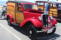 Morris 8 Van with wooden body