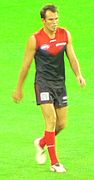 Cameron Bruce played 224 matches for Melbourne from 2000 to 2010