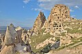 El Castillo de Uçhisar en Cappadocia.