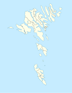 Skarvanes is located in Denmark Faroe Islands