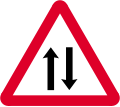 Two-way traffic ahead