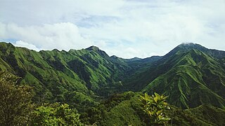 Mount Napulak, a popular mountain for hikers.