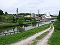 The sugar mill, next to the Loing canal, was founded in 1873 and is the largest business enterprise in Souppes.