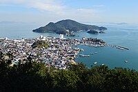 鞆之浦市區及仙醉島