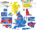 Résultats par parti par circonscription.