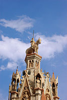 Top of Cansignorio's tomb