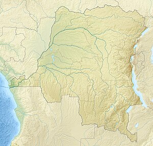 Cherta de localisazion: Republica Democratica dl Congo