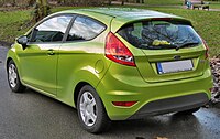 Ford Fiesta Trend 3-door hatchback (Germany; pre-facelift)