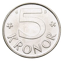 5 koronás érme