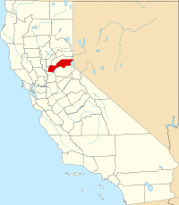 Location in the state of California