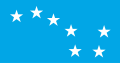 Una variante moderna de la bandera del Arado Estrellado.