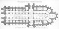 Plan de la cathédrale en 1770.