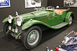 Alvis Speed 20 SA Tourenwagen mit Karosserie von Vanden Plas (1933)