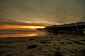 The Crystal Pier at sunset