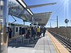 Aviation/Century station platform on opening day