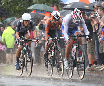 Women's road race medallists of the 2012 Summer Olympics, by David Iliff