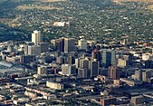 Aerial view of Salt Lake City, Utah