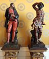 Image 20Statues of Pantalone and Harlequin, two stock characters from the Commedia dell'arte, in the Museo Teatrale alla Scala (from Culture of Italy)