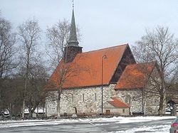 View of the village church