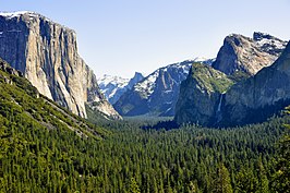 De Yosemite Valley in Yosemite National Park