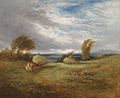 David Cox, In the Hayfield, 1850