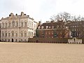 Former Treasury Building, on left