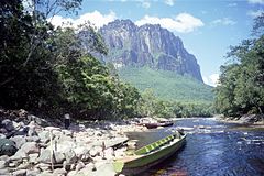 A Canaima Nemzeti Park egy része