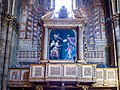 Annunciation by Ottavio Amigoni in the Sant'Agata church in Brescia.