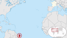 Localização da Guiana Francesa