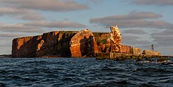 Skyline of Helgoland