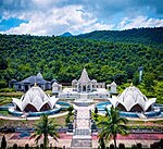 Shwetambar temple of Lord Parshwanath at foothills of Parasnath hill