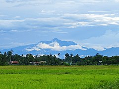 Mount Madja-as, as seen from Aklan.