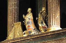 Cenotafio de Filipe II na Basílica do Escorial, de Leone Leoni e Pompeo Leoni (1587)